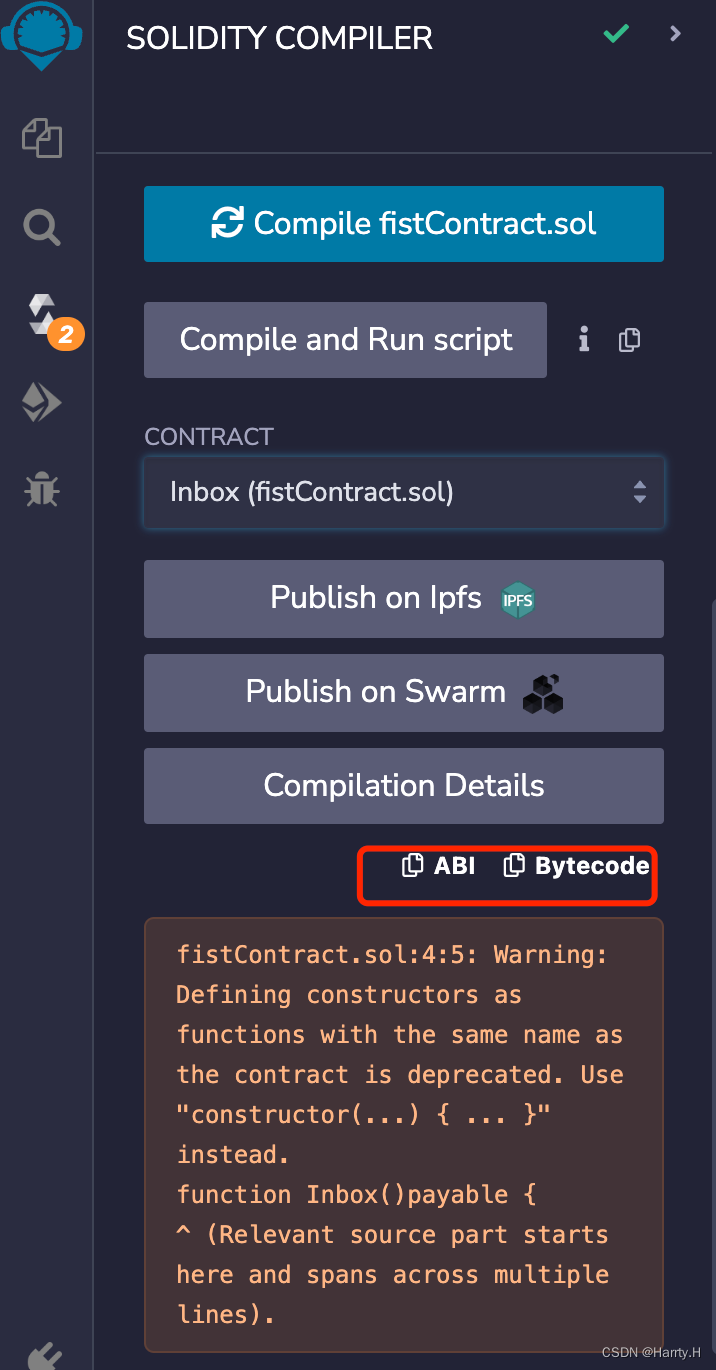 关于以太坊bytecode的信息